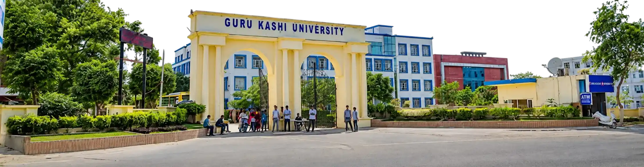 Guru Kashi University campus image for online degree programs