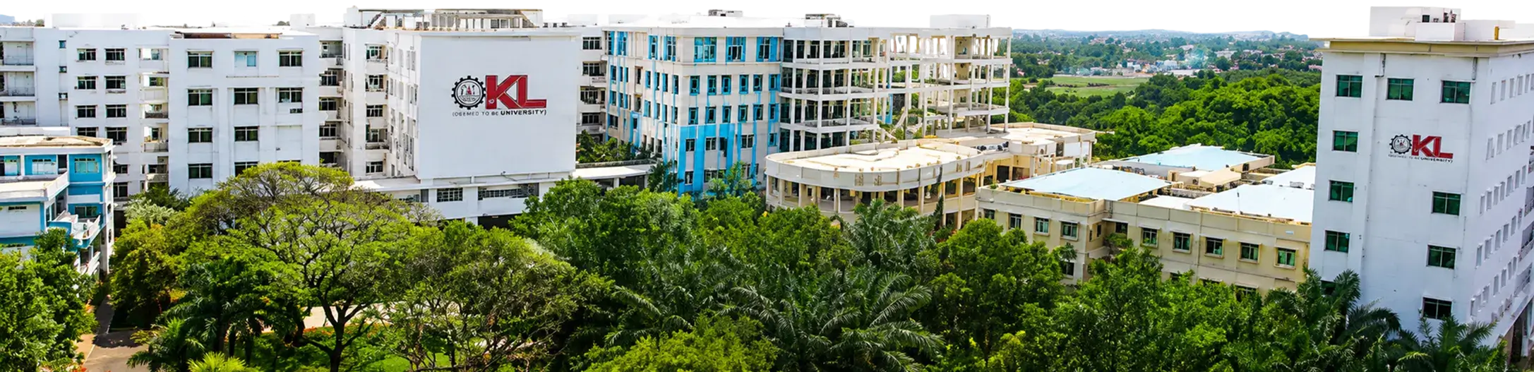 KL University campus image for online degree programs