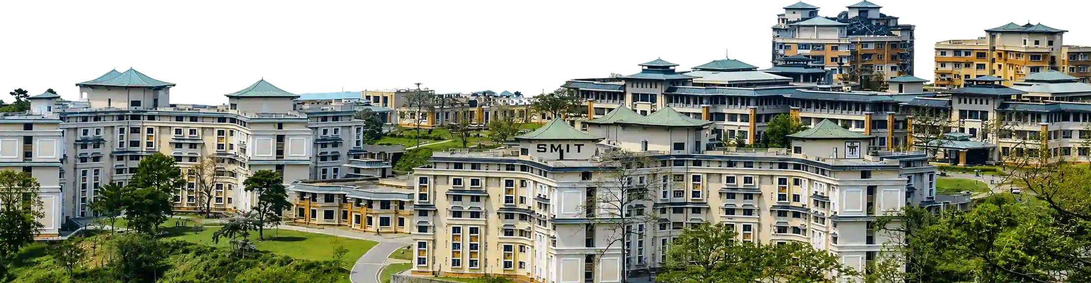 sikkim Manipal University campus image for online degree programs