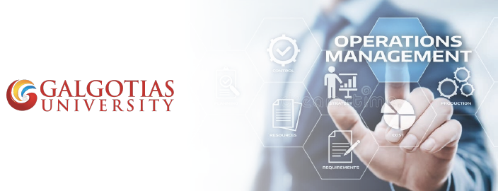 Galgotias Online BBA in Operations Management