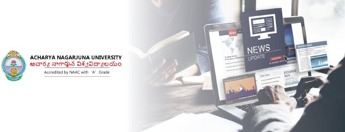 Acharya Nagarjuna Online MA in Journalism & Mass Communication