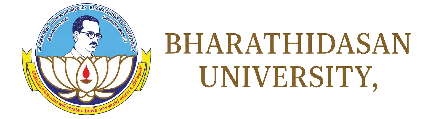 Bharathidasan University logo